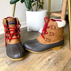 Tommy Hilfiger Lace up Waterproof Boots